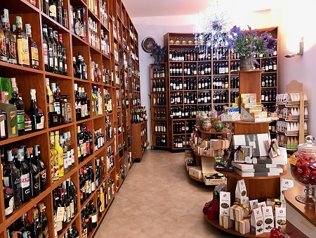 I prodotti dell'Enoteca Bacco